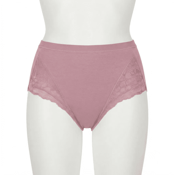 Calzón Mujer Lady Genny C-941 Maxi Algodón y Encaje