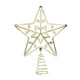 thumbnail image 2 of Ahueca Hacia Fuera El árbol De Navidad Top Star Ornament Xmas Treetop Para Holiday Party Gold, 2 of 3
