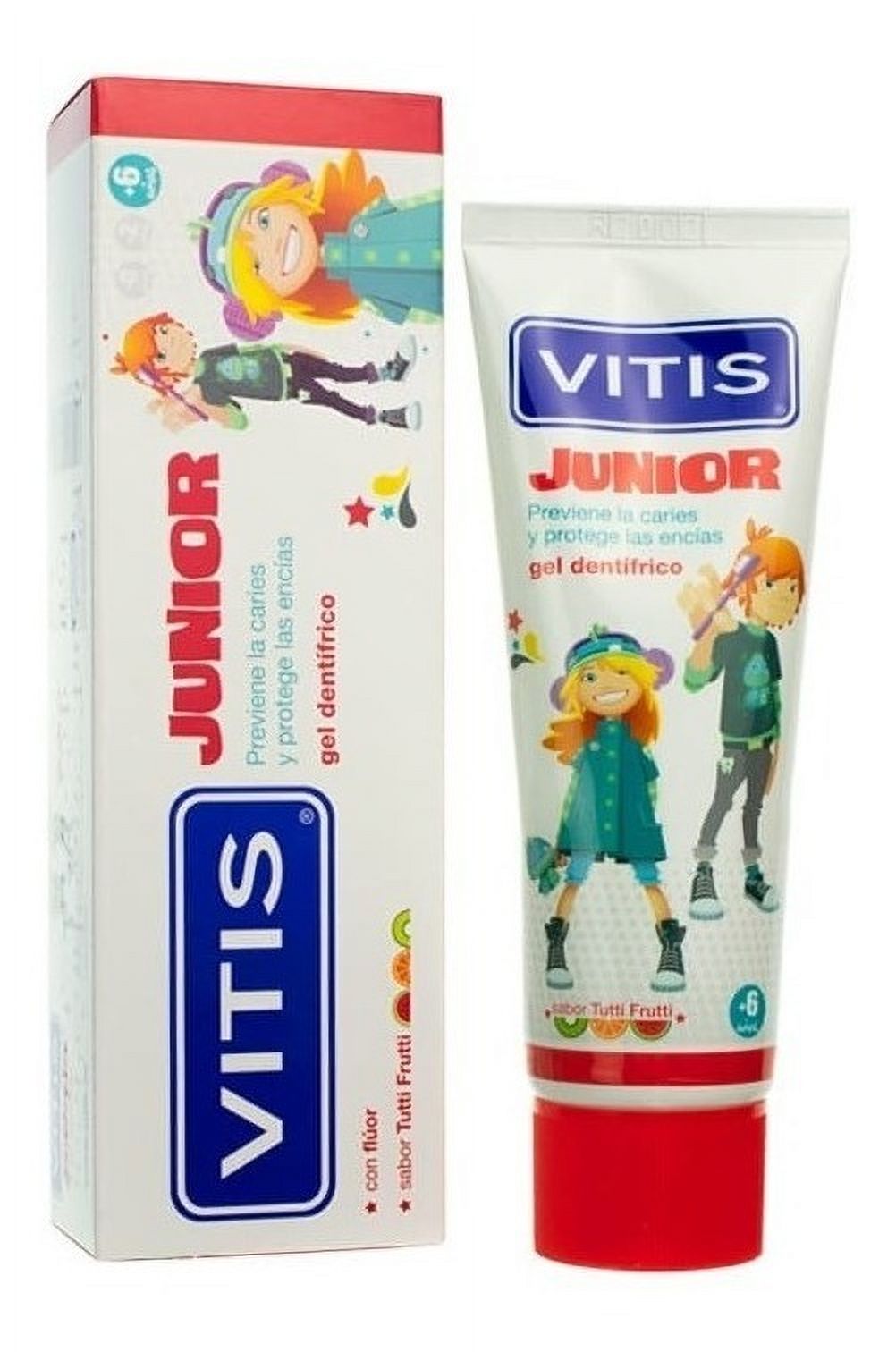 Dentaid - Vitis Junior Gel Dentrifico Para Niños 75 Ml