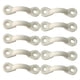 thumbnail image 1 of 10 Piezas Kayak Pad Eye Kit Kayak Tie Down Loops Para Canoas Barco Kayak Blanco, 1 of 3