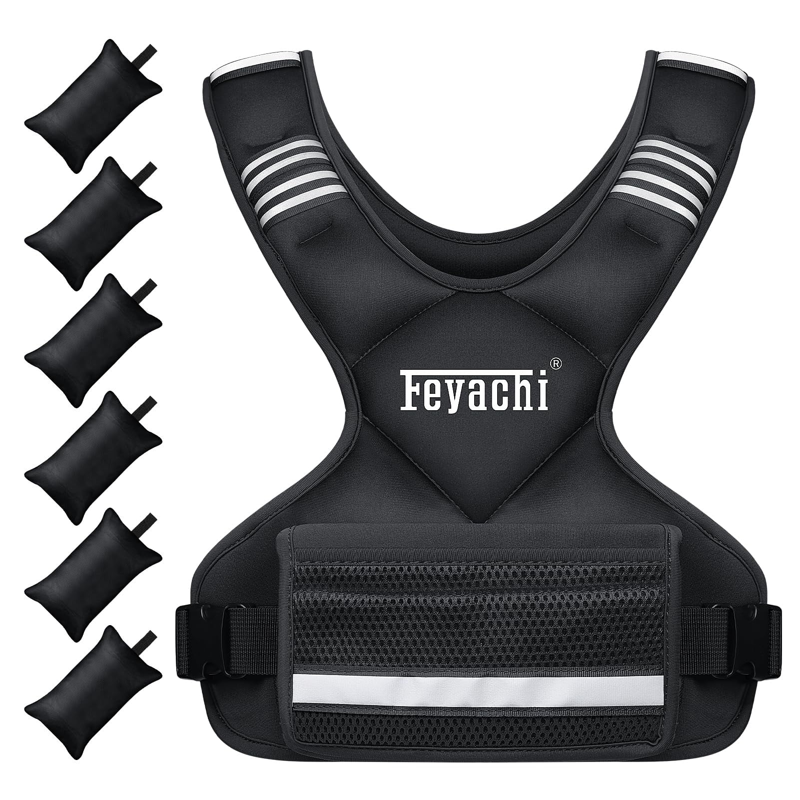 Chaleco Pesado Feyachi, Tipo X, 5,4 Kg, Para Correr, Hombre Y Mujer
