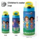 thumbnail image 2 of ChuChu TV Botella de Agua con Tapa Pop Top de Un Toque, Acero Inoxidable, a Prueba de Fugas, para Deportes, Botella Infantil azul 12 oz, 2 of 6