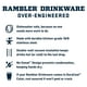 thumbnail image 2 of Vaso YETI Rambler de acero inoxidable con aislamiento al vacío de 590 ml, 2 of 3