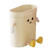 Magideal - Bote De Basura Pequeño, Contenedor De Abono Doméstico, Lindo Bote De Basura, Bote De Basura Para Espacios Reducidos, Dormitorio, Baño, Hogar, Sala De Sentado L