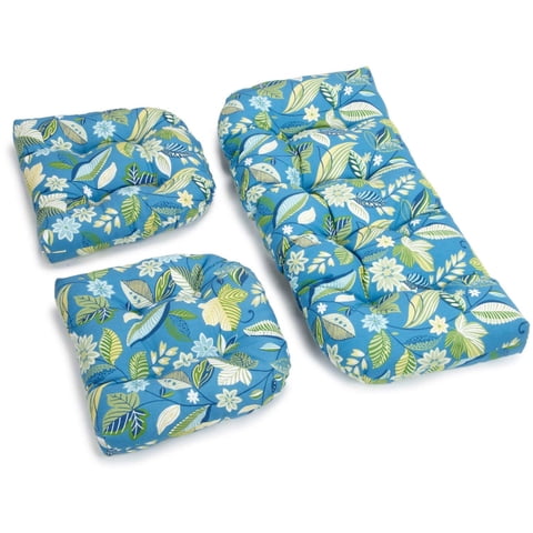 Juego De Cojines Blazing Needles, Sofá Capitoné Para Exteriores Skyworks Caribbean