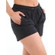 thumbnail image 2 of Traje de baño short corto negro, 2 of 3