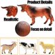 thumbnail image 5 of Figuras de animales de granja BOLZRA, 53 unidades, con vallas y bloques, 5 of 7