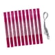 thumbnail image 1 of Juego De 10 Tubos De Aluminio Para Carillón De Viento, Vacíos, Para Jardín, Exteriores, Adultos Y Ni?os, Color Rosa, 1 of 5