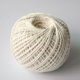 thumbnail image 1 of suxuMhao Cuerda, Cuerda de Algodón para Manualidades, Cuerda de Algodón Trenzada, Cordel de Algodón, Cuerda Decorativa, Cuerda DIY, Cuerda Suave, Blanco, 3 Rollos, 3x2.47oz/3x93yd, Adecuada para, 1 of 4