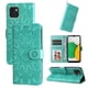 thumbnail image 5 of Funda tipo cartera FOXDOCK para Samsung Galaxy A03 , diseño girasol en relieve, cuero PU, cierre magnético, soporte y tarjetero, 5 of 5