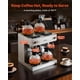 thumbnail image 3 of Cafetera de goteo VEVOR Commercial 24 tazas con 4 garrafas y 4 platos, 3 of 9