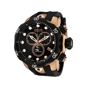 Reloj Invicta Hombres 5733 Venom Reserva Cronógrafo Negro De Poliuretano Y Dial