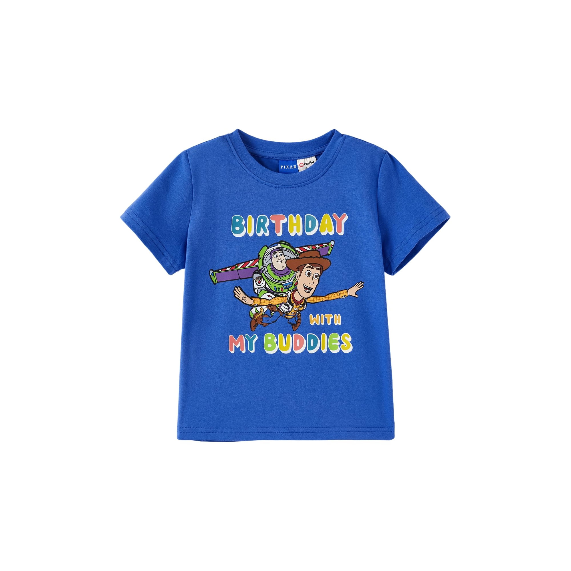 Disney - Camiseta De Cumpleaños De Toy Story Para Niño De Con Woody Y Buzz