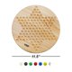 thumbnail image 3 of Juego de mesa Chinese Checkers GSE Games 11.5 con 66 canicas, 3 of 5