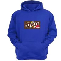 Genérico - Polerón Canguro M&M Azul Talla Xl Unisex