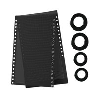 Ioensy - Sillón Reclinable De Repuesto De Tela Para Camping, Patio, Salón, Color Negro