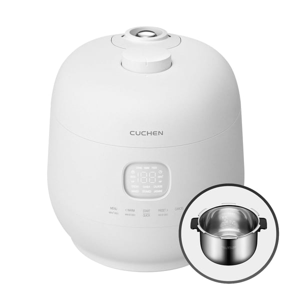 Arrocera Cuchen CRH-TWS0610PWUS de 6 tazas con IH de acero inoxidable