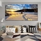 thumbnail image 4 of 1pc, Canvas Painting, Sunrise And Snow Scenery Landscape Oil Painting Wall Art Decor, For Living Room Wall Decor, Bedroom Wall Decor, Canvas Wall Art Decor, No Frame, 4 of 4