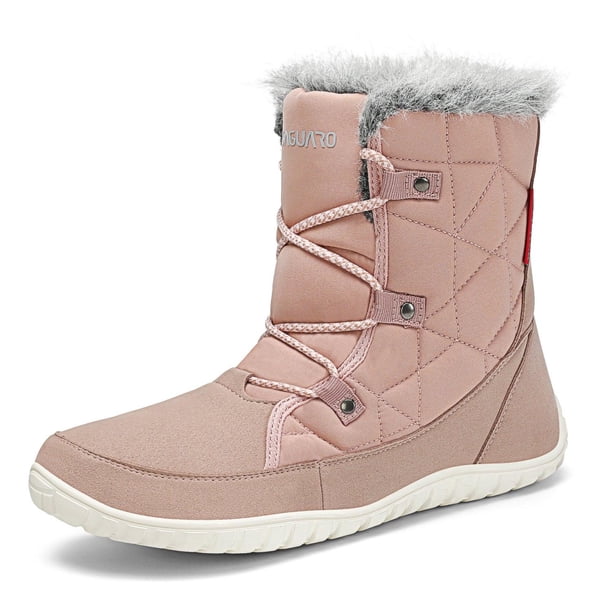 Botas de invierno barefoot Saguaro Rise I rosa 36