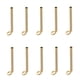 thumbnail image 1 of 10 unids Caña de pescar Guías Consejos Set Kit de reparación de bricolaje varillas anillos de ojo 1.2 mm, 1 of 3