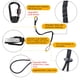 thumbnail image 2 of Cinturón Retráctil para Herramientas TONGMAO Pack de 3 - 90‑165 cm - 8 kg - Negro, 2 of 7