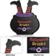 thumbnail image 2 of 3pcs, Halloween Gnome Tiered Tray Decor Bundle - Includes Witch Gnome Plush, Mini Buffalo Pillow, Wooden Signs, and Garland - Perfect for Home Office Decor, 2 of 4
