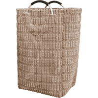 Genérico - Canasto Ropa Sucia Organizador Tela Café