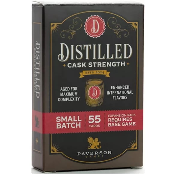 Juego de mesa Paverson Games Distilled: Cask Strength +14 años