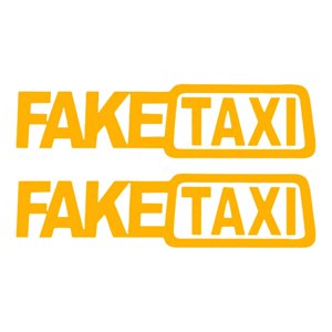 Magideal - 2X Pegatinas De Coche Calcomanías Accesorios Exteriores Calcomanía Automotriz Autoadhesivo Gráficos De Coche Calcomanías De Vinilo Auto Pegatinas De Amarillo Reflectante