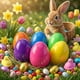 thumbnail image 5 of Huevos de Pascua AquaHood Jumbo de plástico 18 cm, paquete de 12, 5 of 7