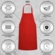 thumbnail image 3 of Delantal Green Lifestyle Professional Chef, paquete de 120, rojo, 3 of 6