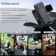 thumbnail image 4 of Soporte universal para teléfono móvil - Abrazadera y clip más anchos, agarre seguro. Compatible con salpicadero, espejo retrovisor, parasol y mesa. Soporte Para Todos Los Smartphones-Negro, 4 of 6
