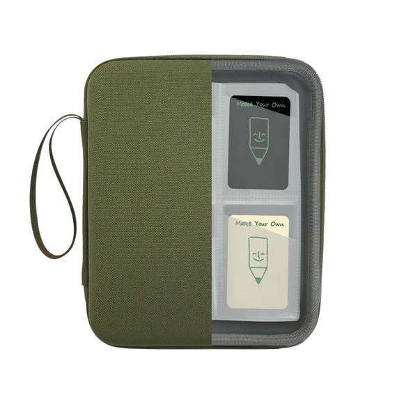 Funda para tarjetas JDSZM Yoto de 120 bolsillos con cierre y portátil