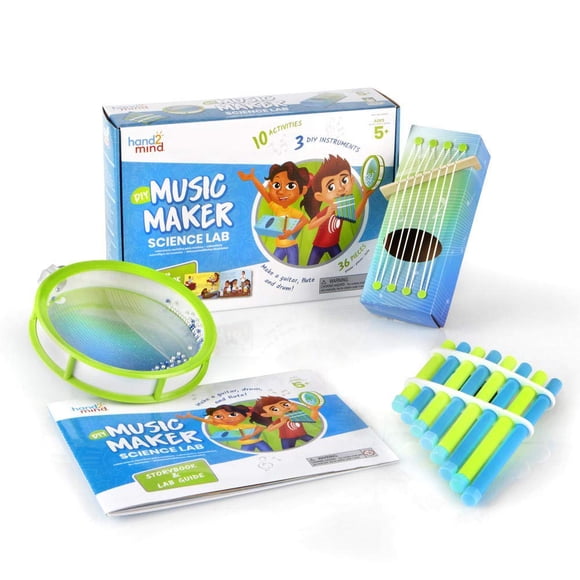 Kit científico hand2mind Music Maker con actividades STEM de 5 a 7 años