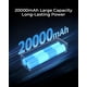 thumbnail image 5 of Power Bank Lenovo de 20.000 mAh, 140 W, 3 puertos, pantalla TFT, 5 of 7