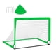thumbnail image 3 of Red De Portería De Fútbol Para Niños, Puerta De Fútbol Compacta Para Parque, Jardín, Deporte Al Aire Libre, Verde, 3 of 3