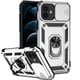thumbnail image 1 of Estuche GANGXUN para iPhone 12, soporte giratorio 360°, estilo mecánico y magnético, 1 of 5