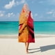 thumbnail image 5 of Elmo Manta Capa con Capucha Anti-Bolitas, Manta de Lana Ártica Suave, Manta Portátil de Felpa Ligera y Lujosa, Poncho para Siesta en Casa y Oficina, 100*130cm, 5 of 6