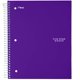 thumbnail image 1 of Cuaderno Five Star de 5 materias, 20 cm, púrpura, 200 hojas, 1 of 2