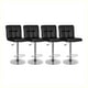 thumbnail image 1 of Pack 4 Silla Piso Bar Taburete Con Respaldo Cuadrado, 1 of 3