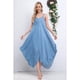 thumbnail image 3 of Maxi Vestido Largo Asimétrico Verano Premium 319, 3 of 4