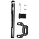 thumbnail image 2 of MTB BICICLE BICICLETA ALUMINIO MANGLE MINI POBITA 160 Psi Schrader Presta Negro Con Calibre, 2 of 5