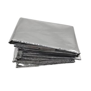Ioensy - 5 Mantas De Emergencia, Manta Térmica Mylar Para Primeros Auxilios En Exteriores Y Fríos