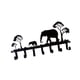 thumbnail image 1 of Soporte Para Llaves De Pared, Gancho Organizador Resistente De Hierro Para Dormitorio, Cocina, Puerta, Elefante, 1 of 5