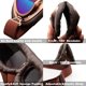 thumbnail image 2 of Goggles Peicees - Casco vintage para moto, piloto de motocross, 2 of 9