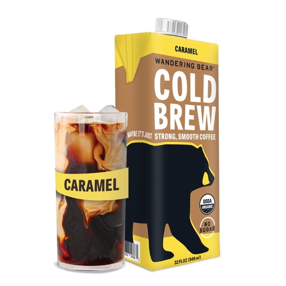Café Cold Brew Wandering Bear 946 ml Caramelo Orgánico