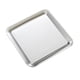 thumbnail image 1 of Fuente De Servir Plato De Postre Rectangular Para Actividades Al Aire Libre Grande Y Plateado, 1 of 3