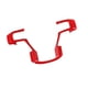thumbnail image 2 of Cubierta Del Panel Del Volante Cubierta Del Marco Del Volante Del Automóvil Para Ford F250 Rojo, 2 of 5