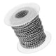 thumbnail image 3 of 10 yardas / rollo de cadenas de bolas de acero inoxidable para resultados de joyería de bricolaje 3 mm, 3 of 5