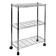 thumbnail image 1 of Utility Cart Oceanstar - Estantería multiusos de 3 niveles, cromada, 1 of 3